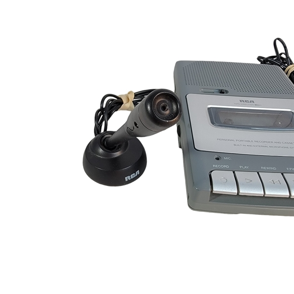 RCA RP3503 "Shoebox" Cassette Voice Recorder Personal Portable Player With Mic - Picture 11 of 12